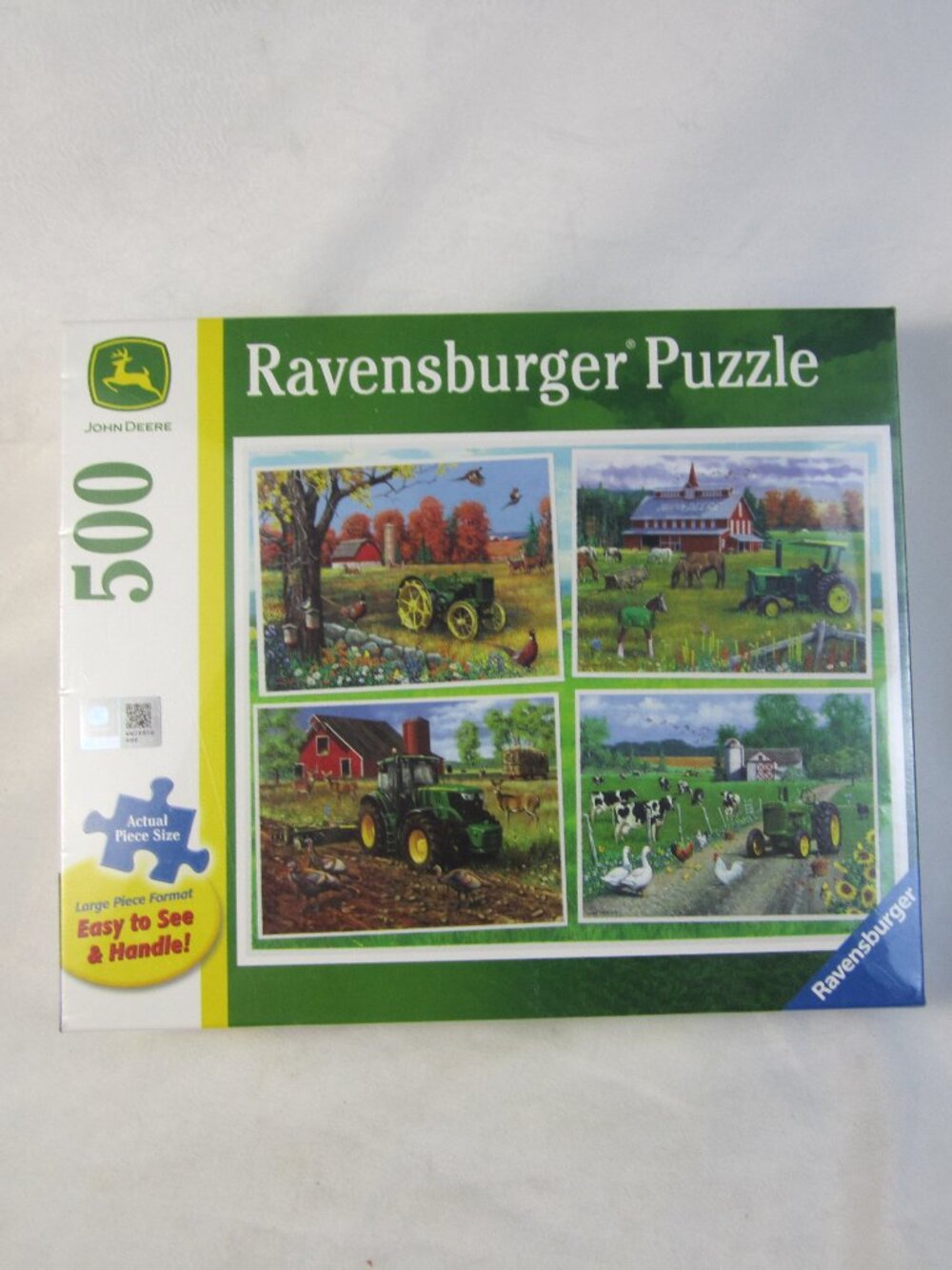 Ravensburger 168378 John Deere Classic 500 Pc Jigsaw Puzzle - New - Sealed
